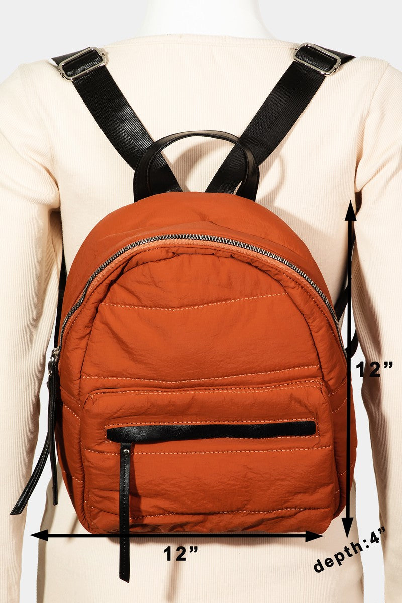 Small Nylon Back To Class Backpack