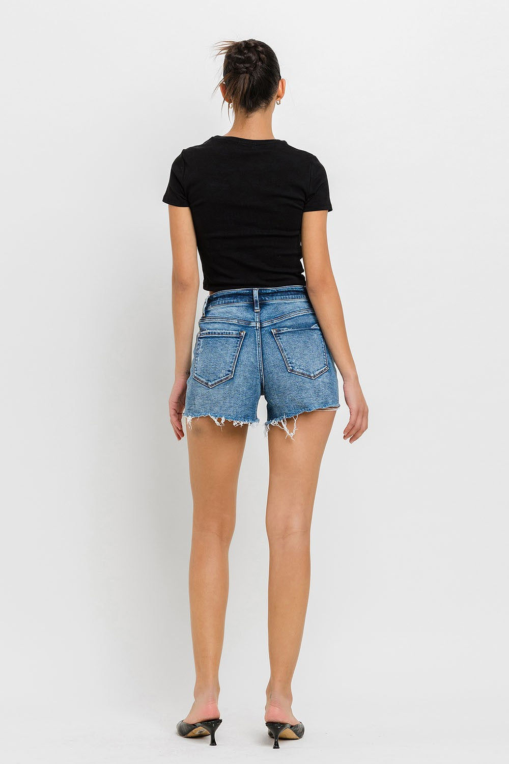 Stay Ready Denim Shorts