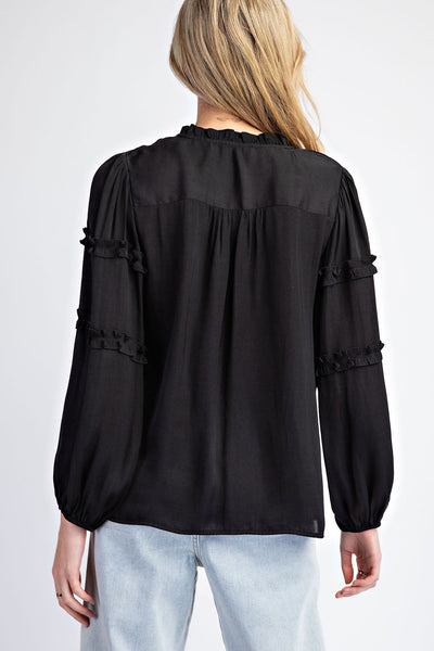 Playful Ruffle Blouse