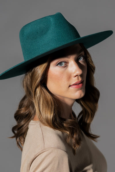 Austrilian Wool Teardrop Panama Hat