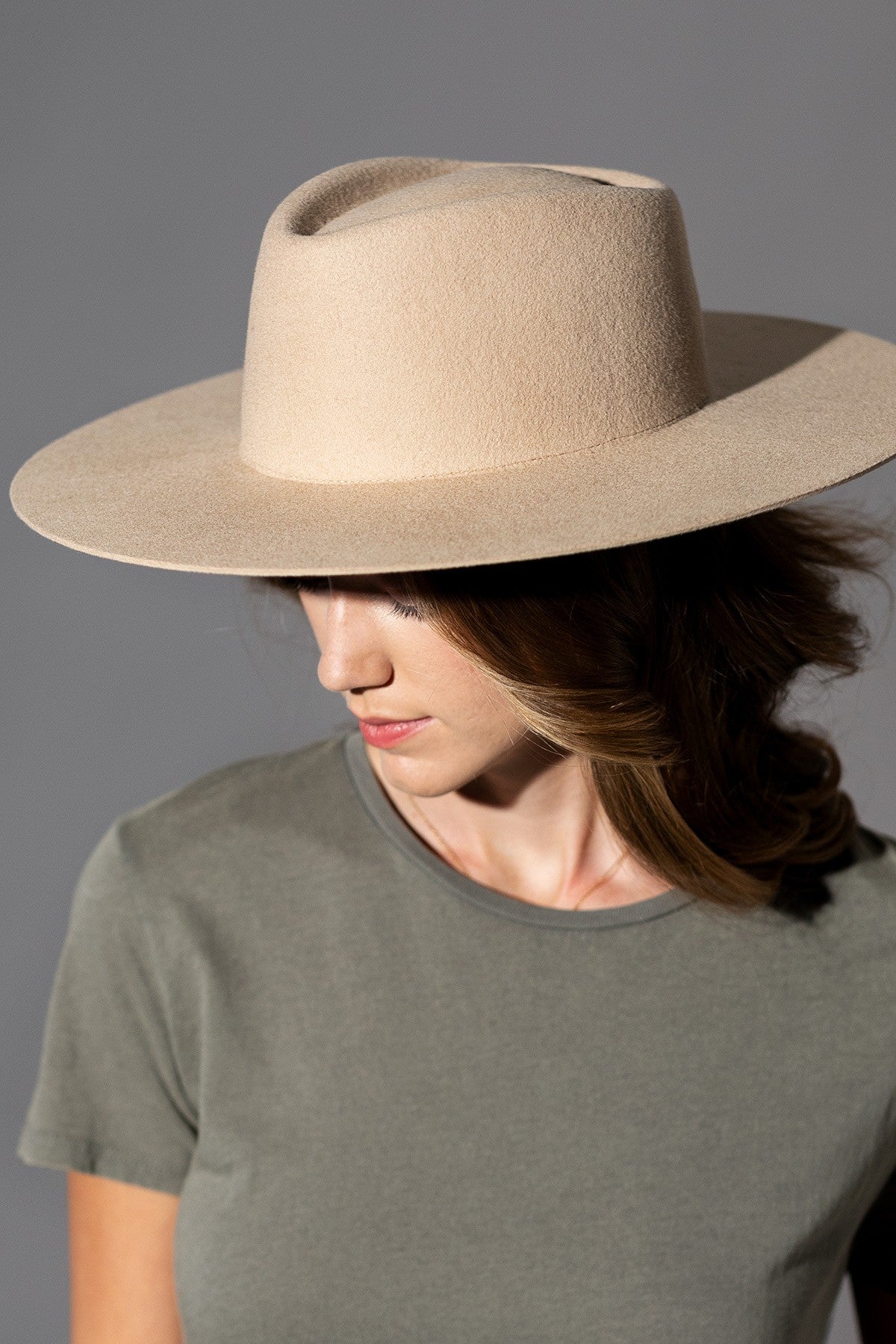 Australian Wool Triangular Panama Hat