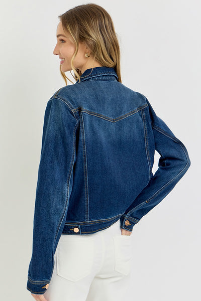 Riley Blue Denim Jacket by Risen