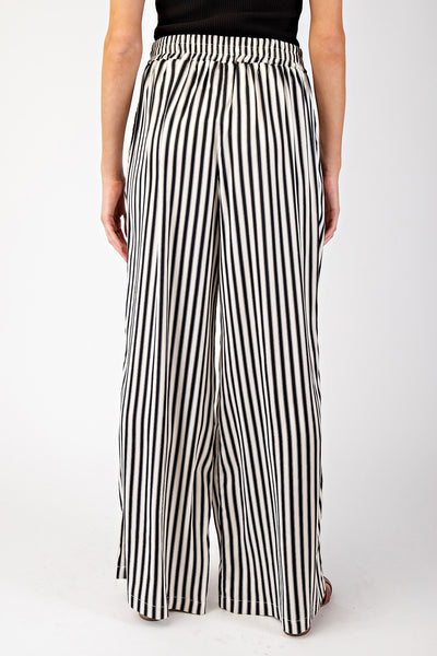 Sophistication Straight Stripes Pants