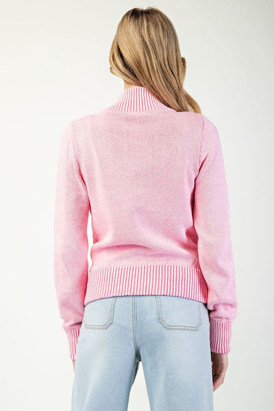 Bubble Pink Zip Up Jacket