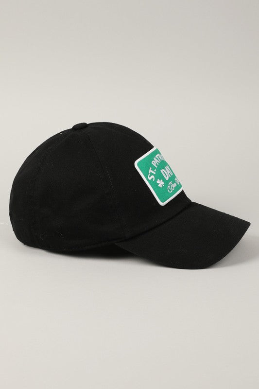 St. Patricks Day Embroidered Baseball Hat