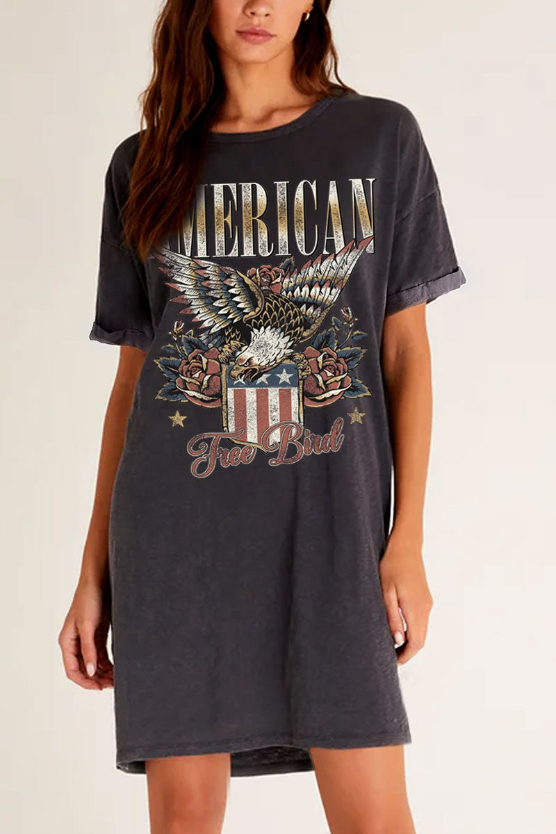 American Free T-Shirt Dress