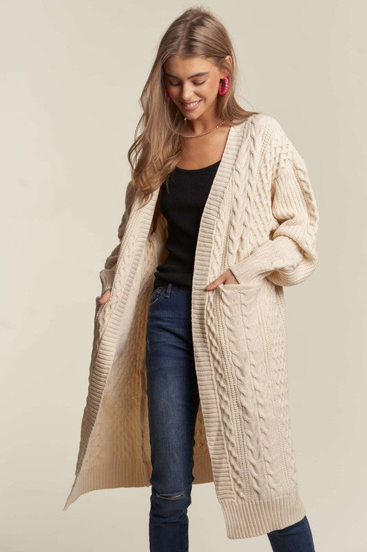 Cozy Up Maxi Cardigan