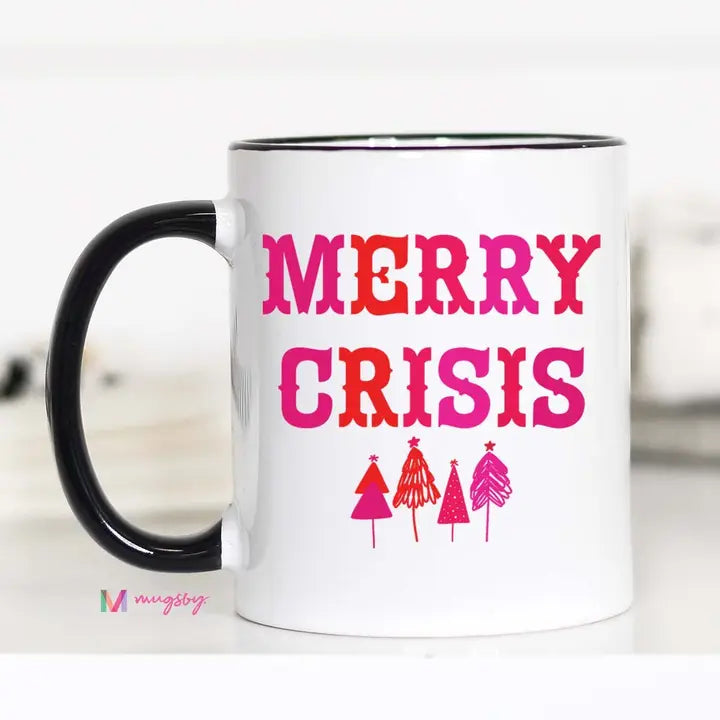 Merry Crisis Christmas Mug