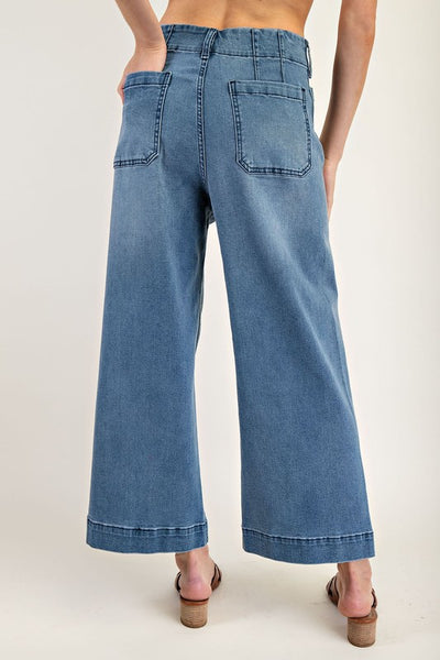 Darling Ankle Wide Leg Jeans