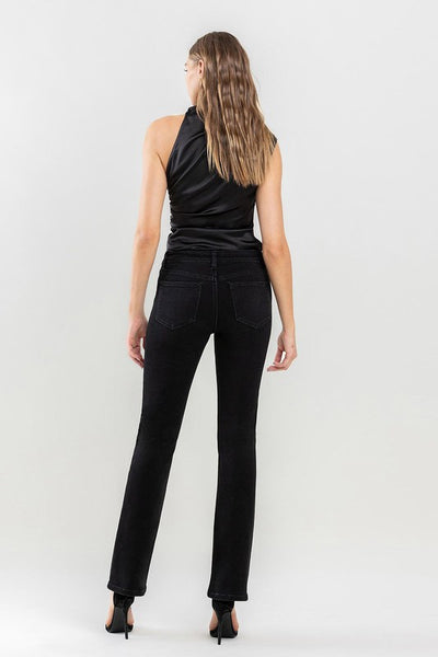 Clearly Black Bootcut Jeans by Lovervet