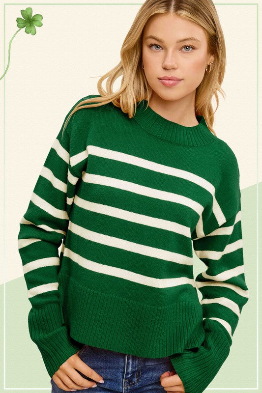 Playful Stripes Sweater