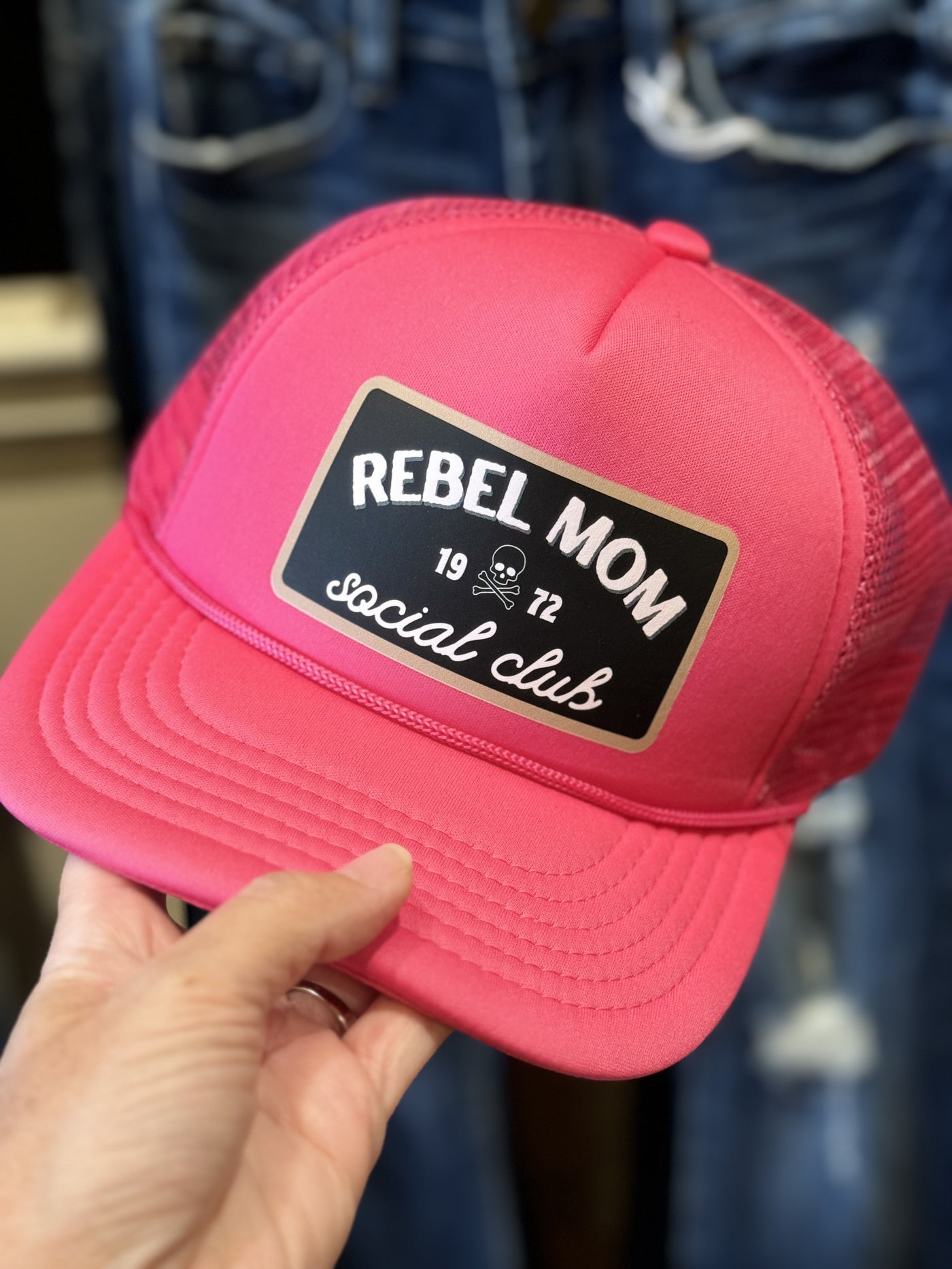 Rebel Mom Social Club Trucker Hat