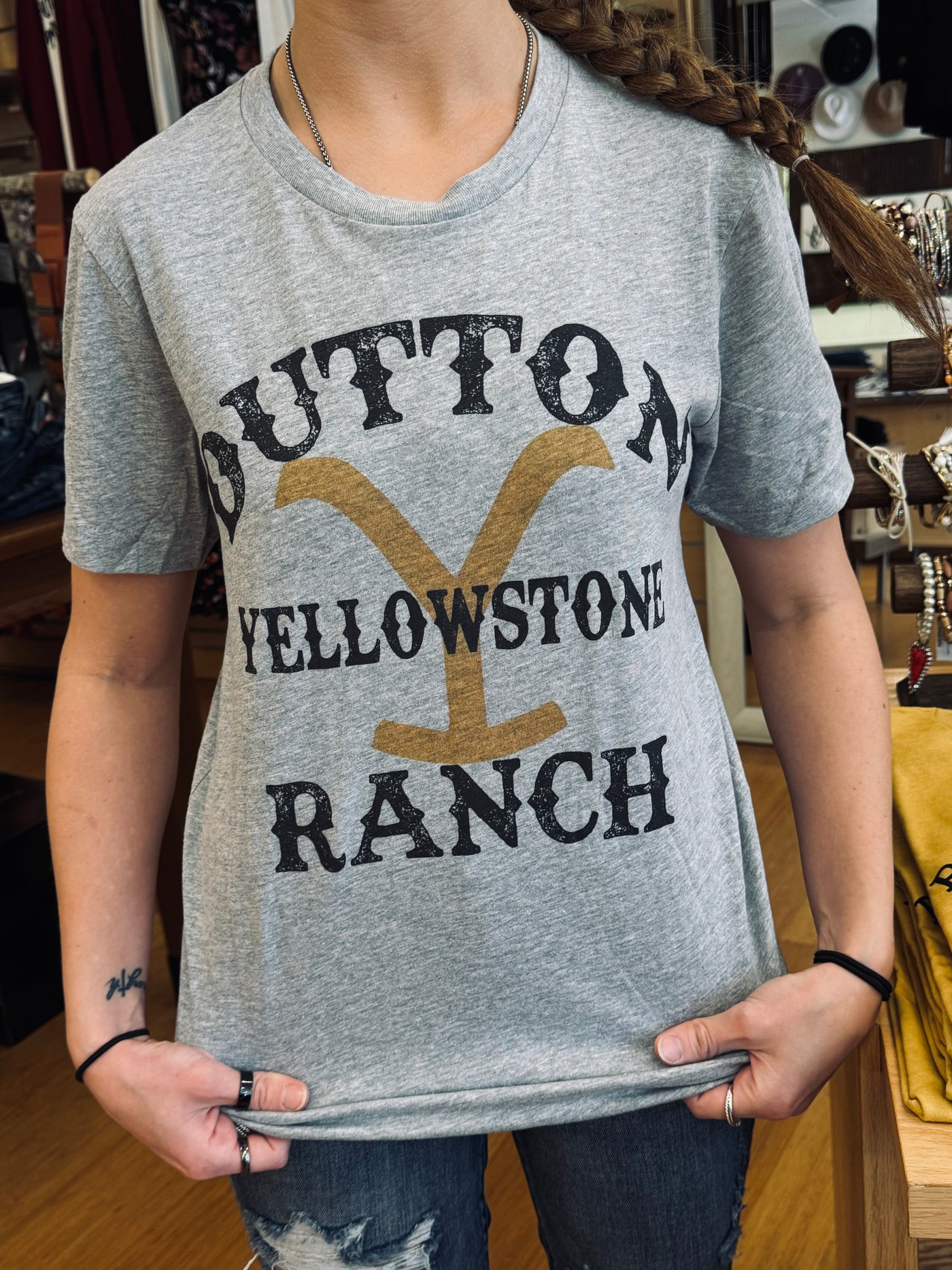 Dutton Ranch Grey Unisex Tee