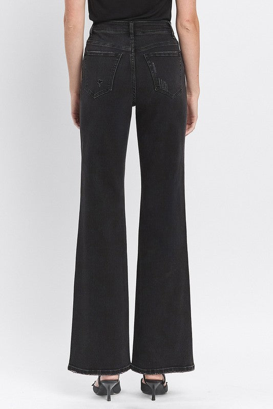 Leslie Black 90's Flares by Vervet