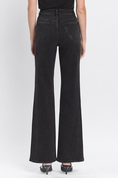 Leslie Black 90's Flares by Vervet