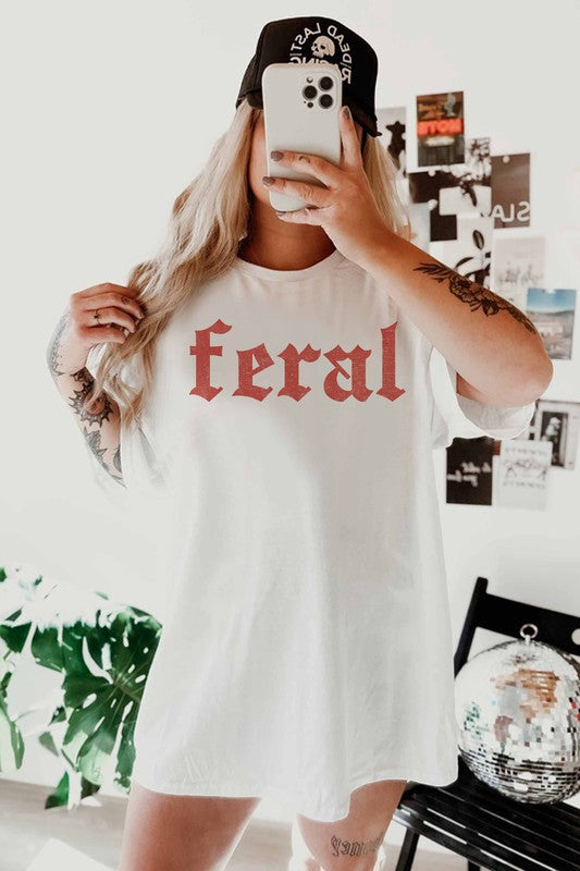 Feral Oversized Tee