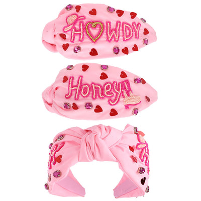 Howdy Honey Valentine Headband