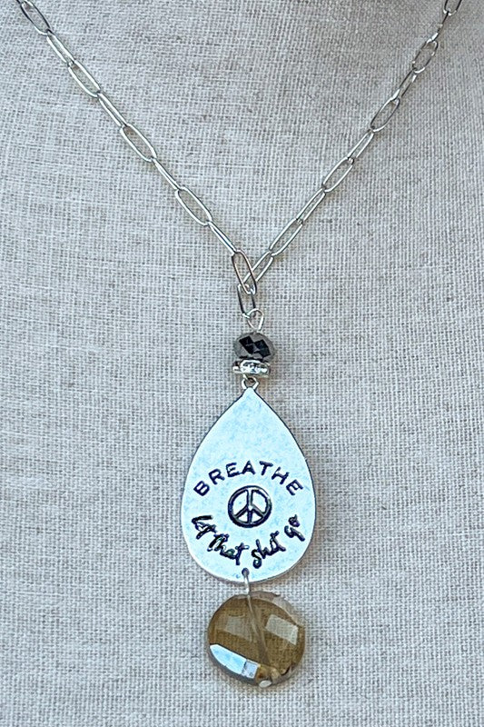 Sassy Breathe Necklace