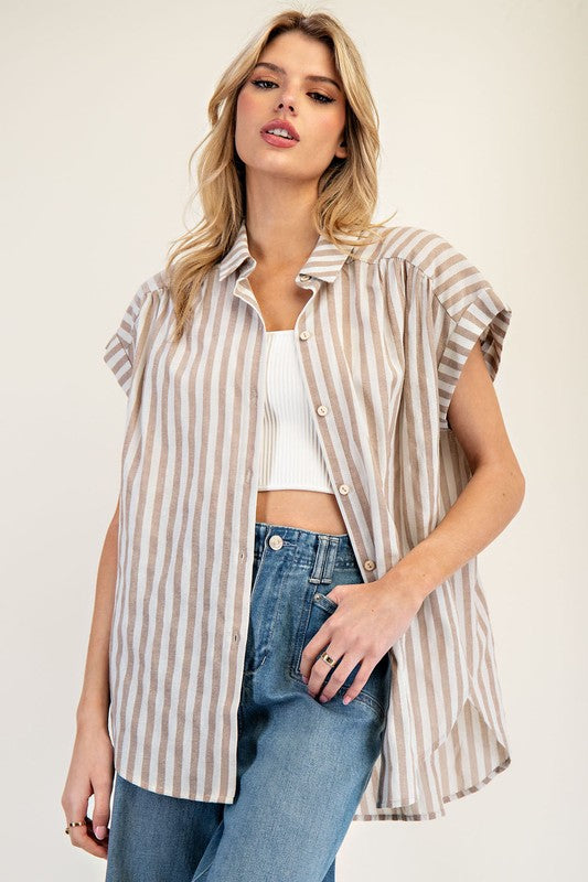 Bayside Bliss Stripe Top