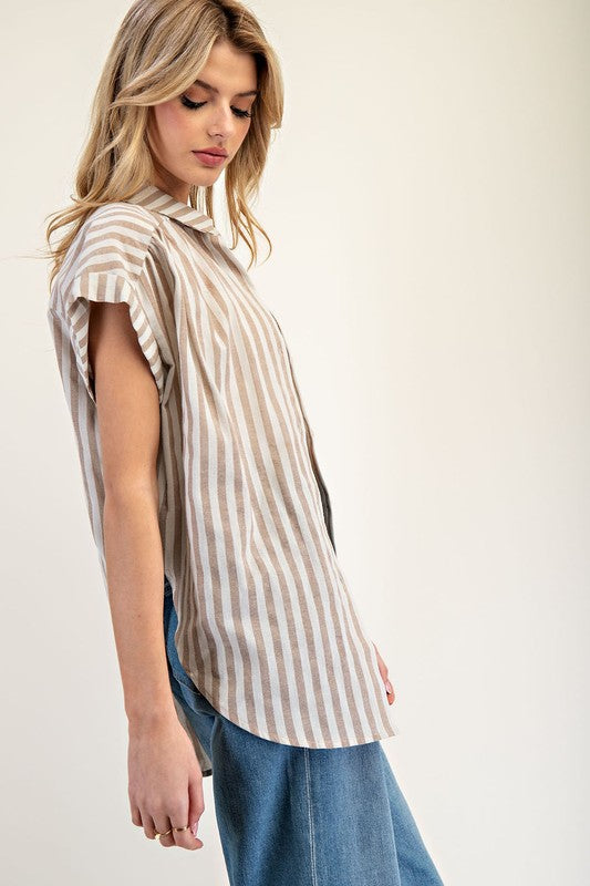 Bayside Bliss Stripe Top