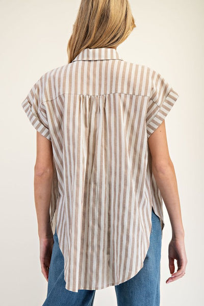 Bayside Bliss Stripe Top