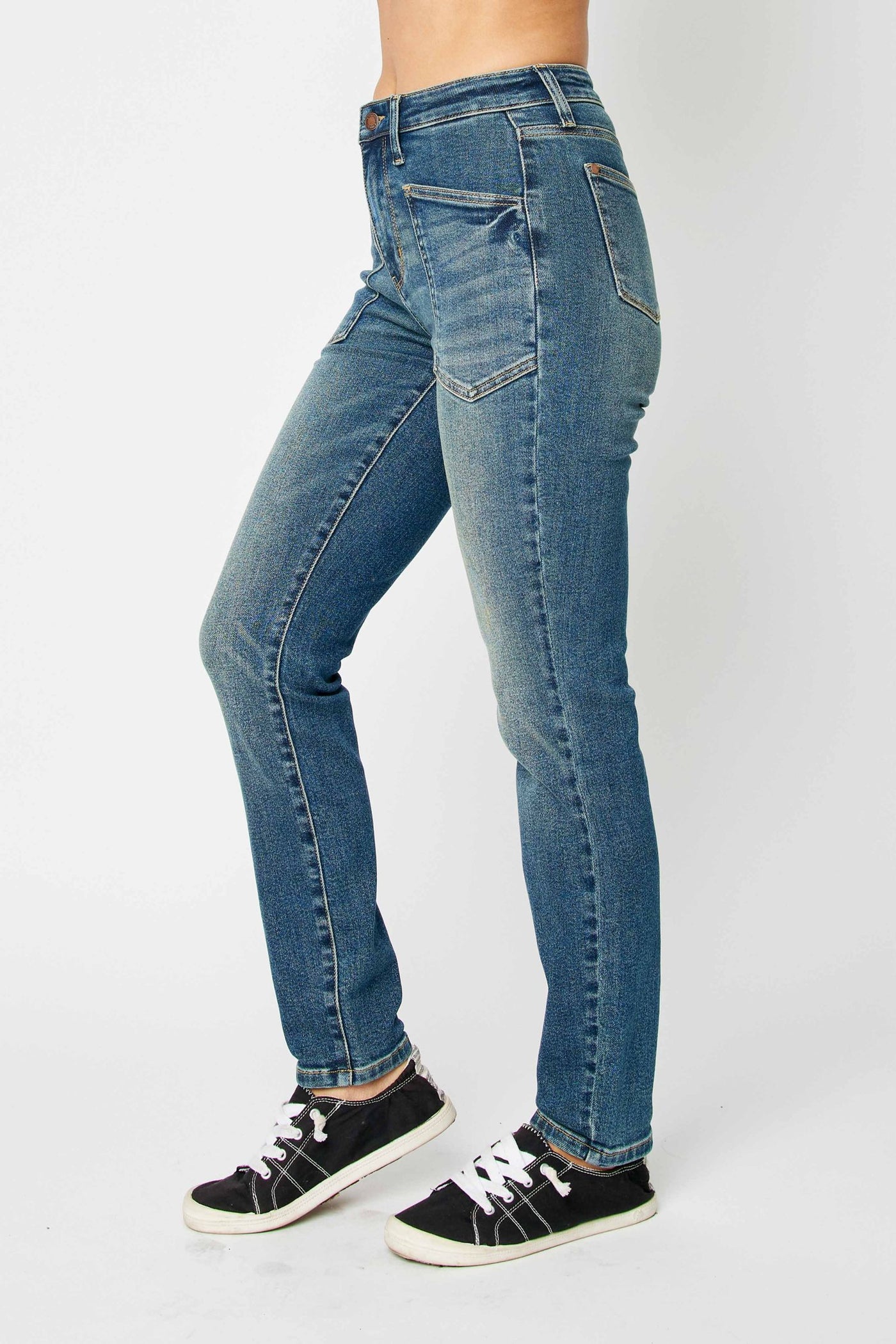 Front Western Pockets Blue jeans by Judy Blue