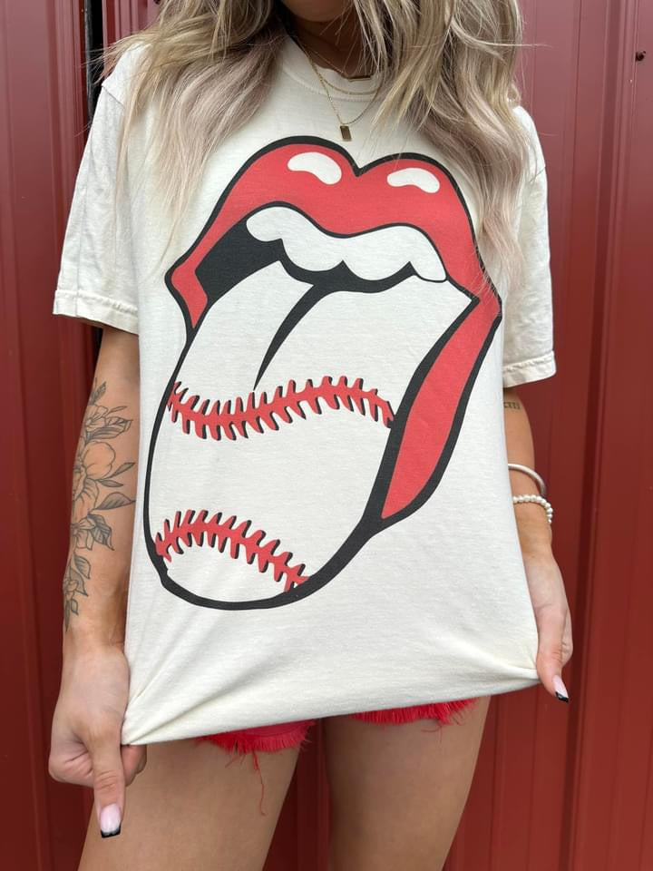 Baseball Tongue Tee