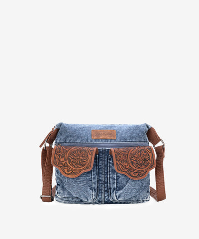 Slouchy Denim Wrangler Western Bags