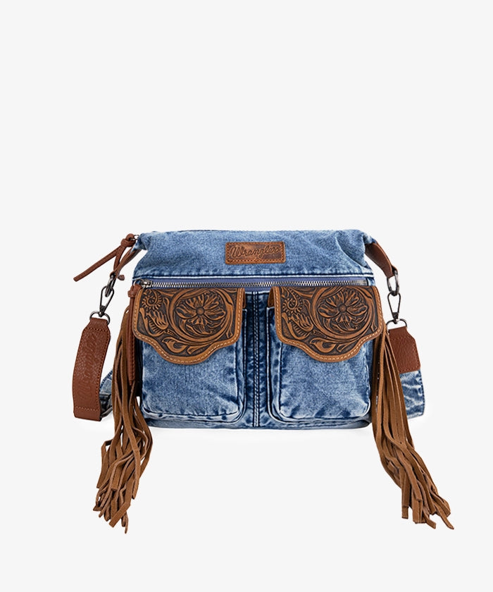 Slouchy Denim Wrangler Western Bags