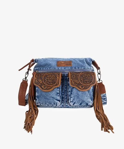 Slouchy Denim Wrangler Western Bags