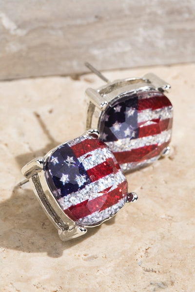 American Stud Earrings