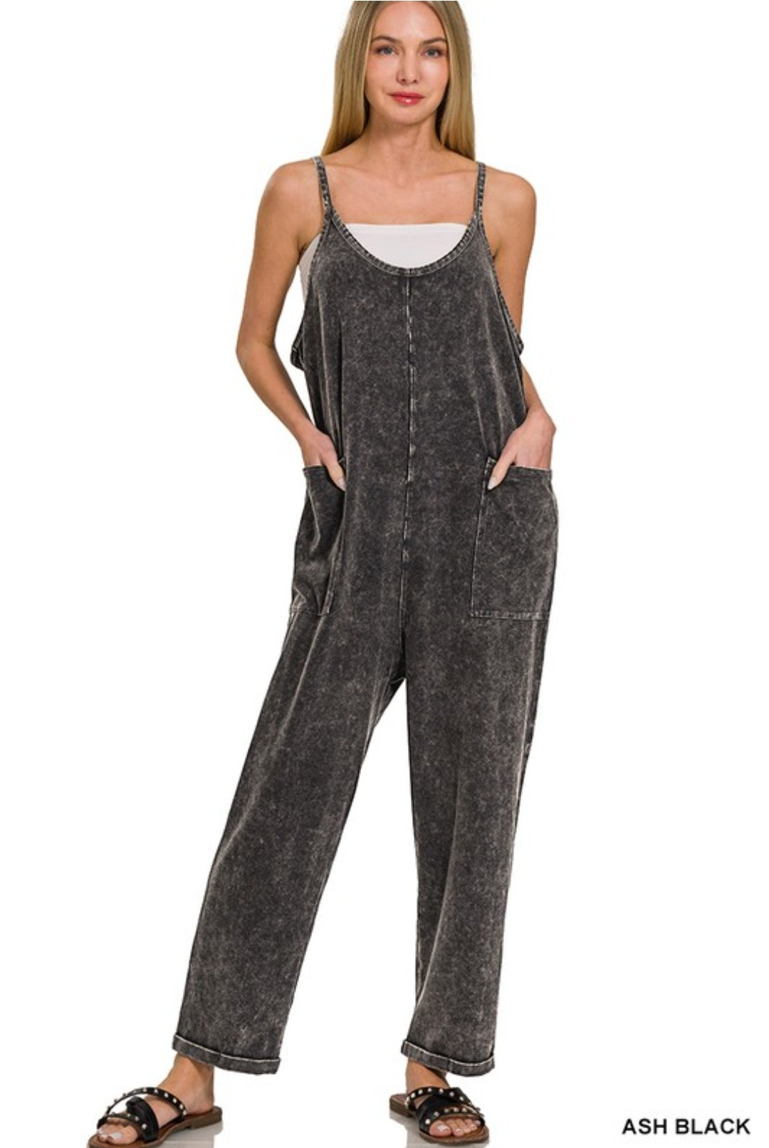 Maeve Spaghetti Strap Overalls