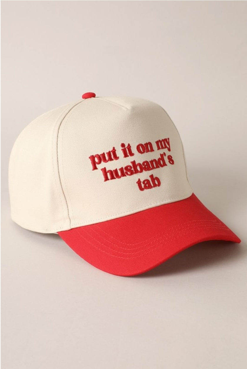 Put It On My husbands Tab Canvas Hat