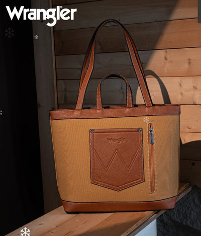 Wrangler Canvas Tote Bag