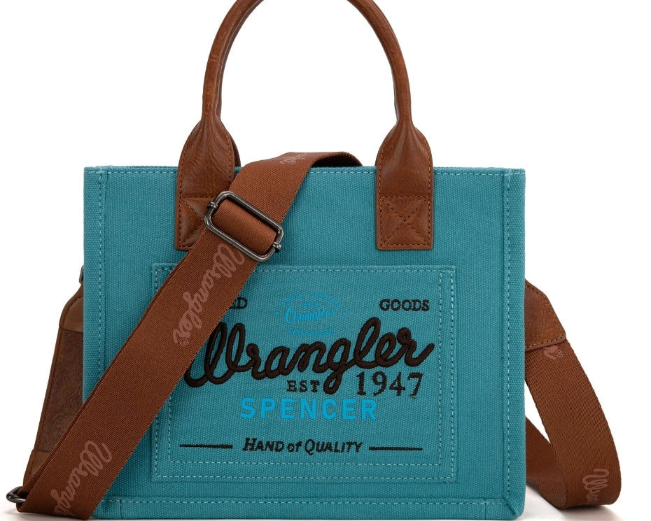 Vintage Wrangler Canvas Small Tote Bag