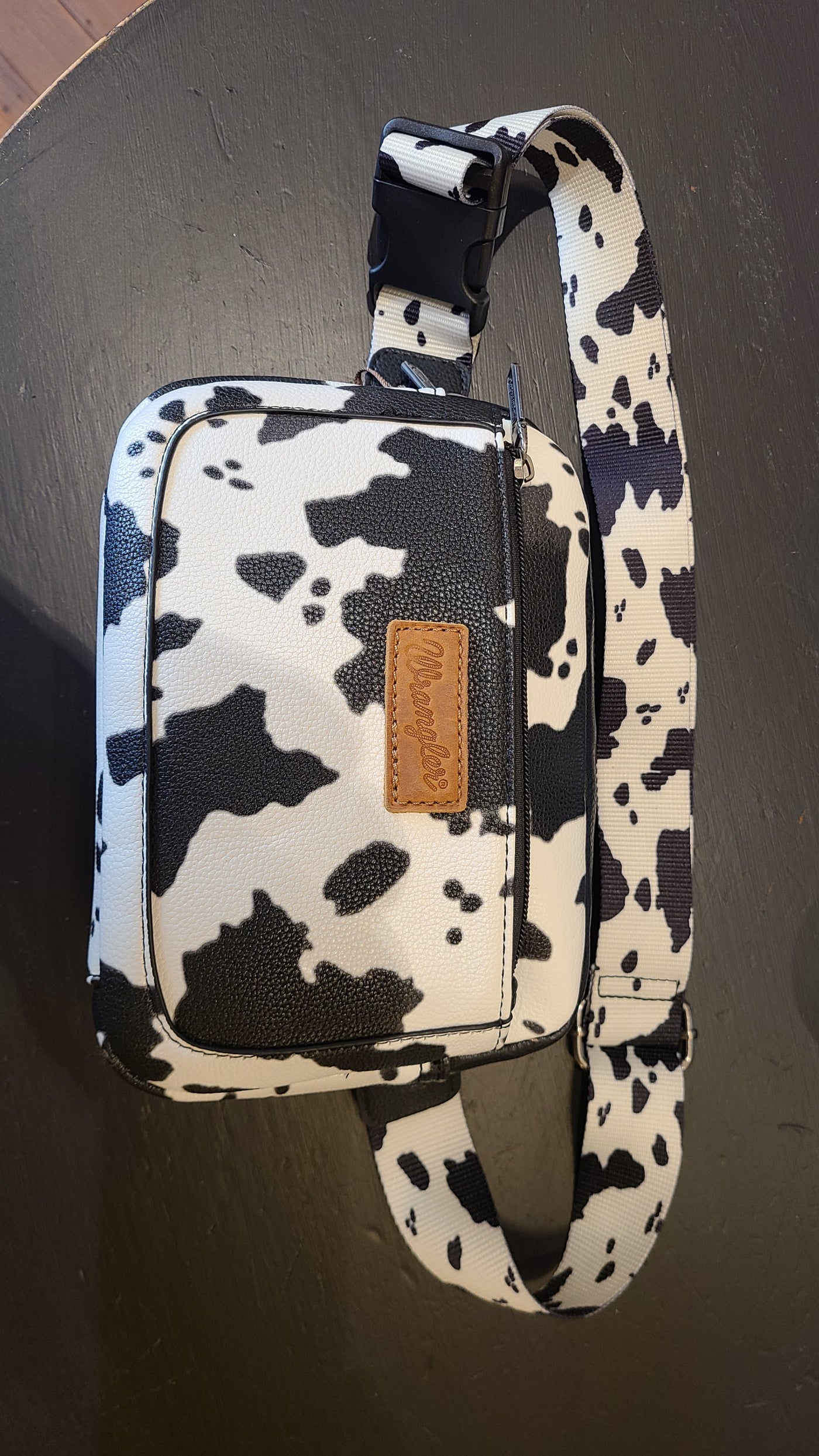 Cow Print Leather Bag