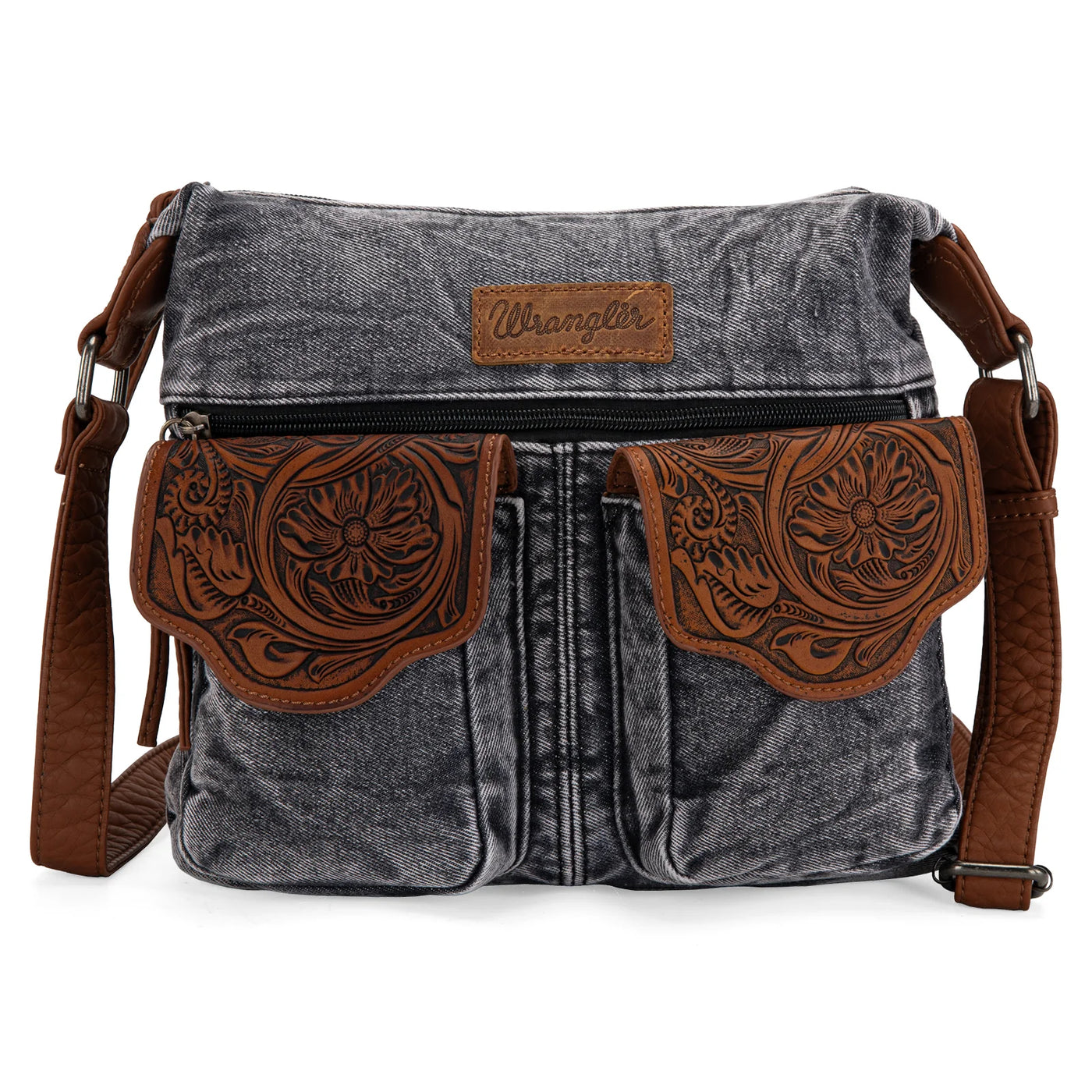 Slouchy Denim Wrangler Western Bags