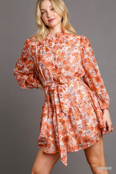 Flouncy & Floral Dress