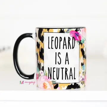 Leopard Is A Neutral Mug